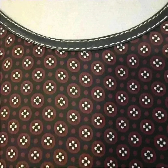 Theory Black & Black 100% Silk w/ Lambs Accent Sleeveless Tank Blouse Size P/TP - Picture 9 of 14